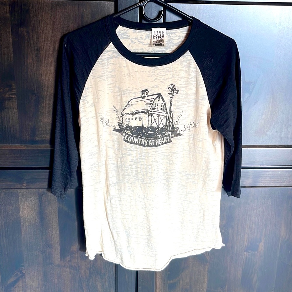 Junk gypsy 3/4 sleeve top